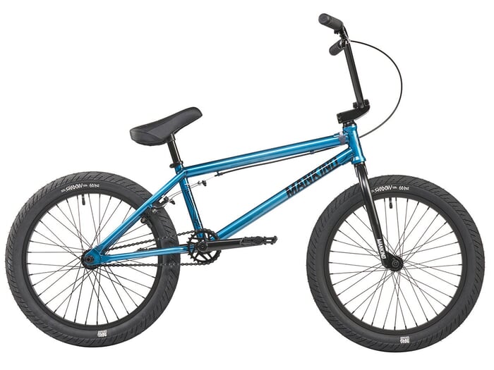 Mankind Bike Co. "Sureshot 20" BMX Bike - Gloss Trans Blue