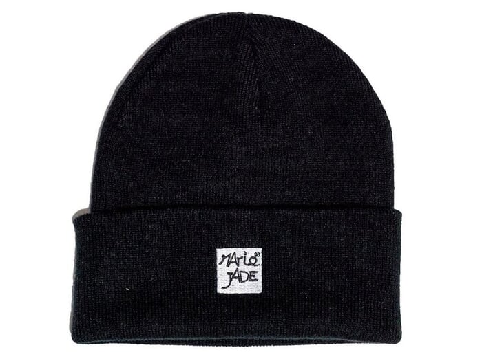 MarieJade "Patch" Beanie Mütze - Black