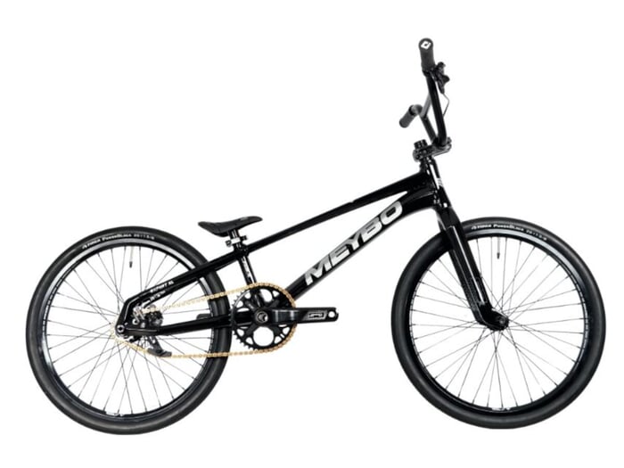 Meybo "HSX Alu Expert XL" 2024 BMX Race Bike - Black / Silver