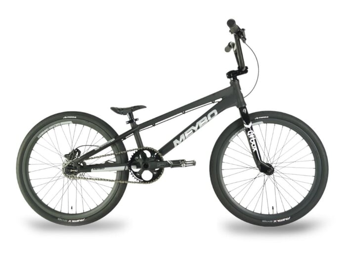 Meybo "Patron Expert XL" 2024 BMX Race Rad - Black Grey