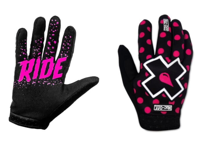 Muc-Off "MTB" Handschuhe - Pink/Polka