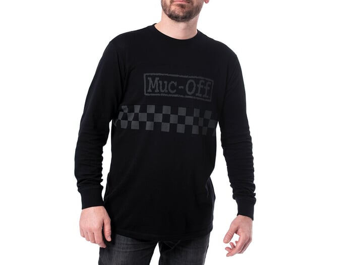 Muc-Off "Moto Long Sleeve Mesh" Jersey - Black