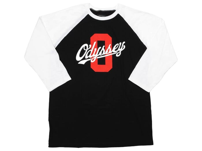 Odyssey BMX "Scholar" 3/4 Longsleeve - Black/White