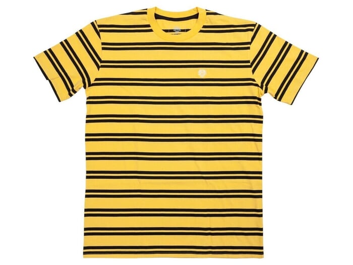 Odyssey BMX "Stitched Monogram" T-Shirt - Yellow/Black