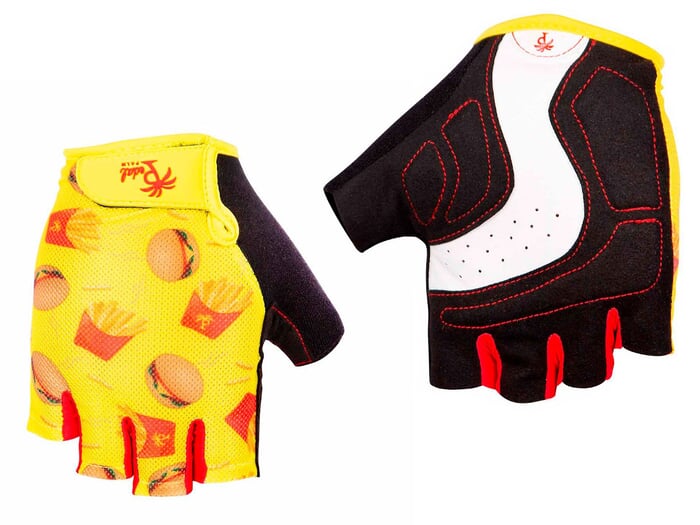 Pedal Palms "Burgers" Kurzfinger Handschuhe