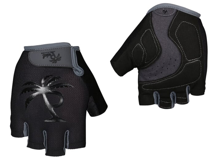 Pedal Palms "Staple Black" Short Finger Gloves