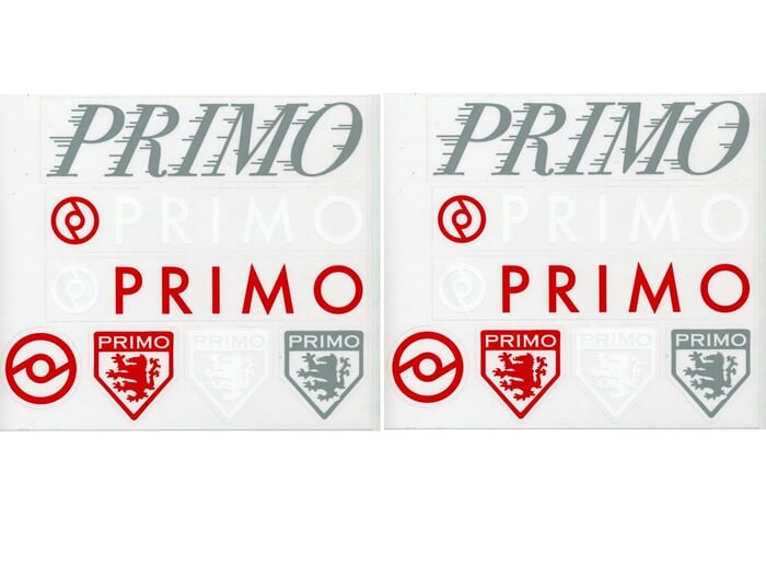 Primo BMX "2 Sheets" Stickerset