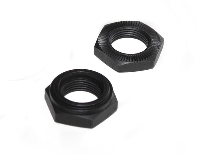 Profile Racing "Mini & Elite & ZCoaster 14mm Male" Cone Jam Nuts Set (Jam Nuts)