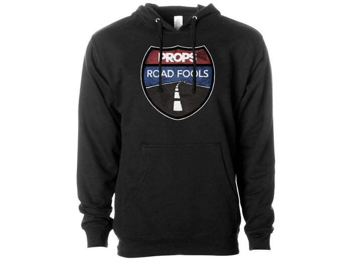 Props "Road Fools" Hooded Sweater Pullover - Black