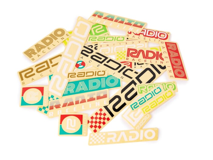 Radio Bikes "Race" Stickerset