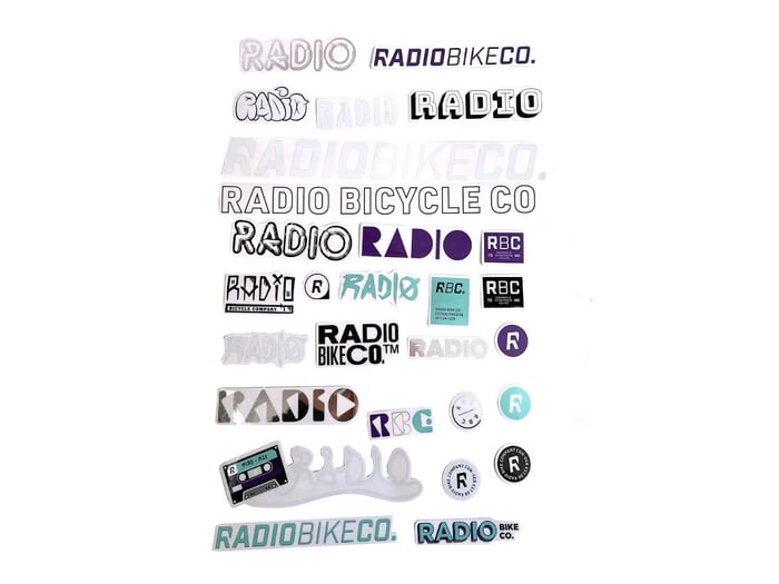 Radio Bikes Stickerset