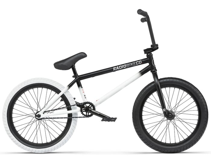 Radio Bikes "Valac" BMX Bike - Black/White Fade