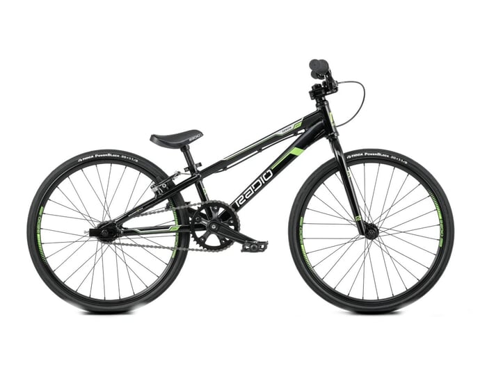 Radio Bikes "Xenon Mini"  BMX Race Bike - Black/Green