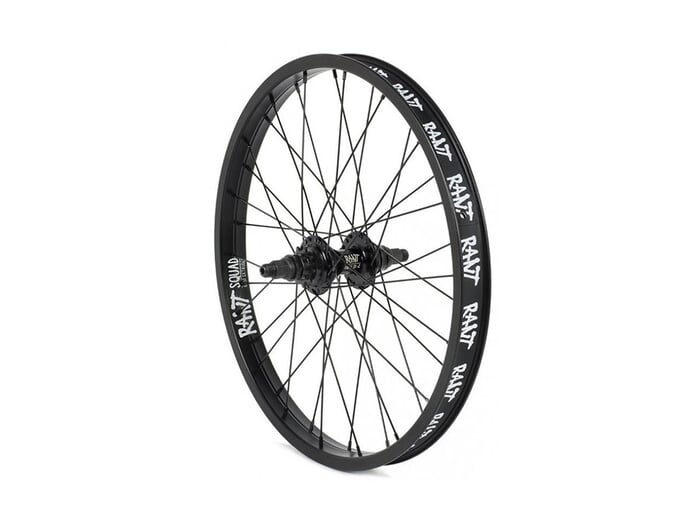 Rant BMX "Squad 18 X Party On V2 Cassette" Rear Wheel - 18 Inch
