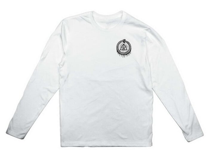 Relic BMX "Ouroboros" Longsleeve - White