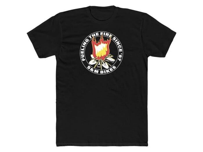 S&M Bikes "Fuel The Fire" T-Shirt - Halahan Brothers Signatur