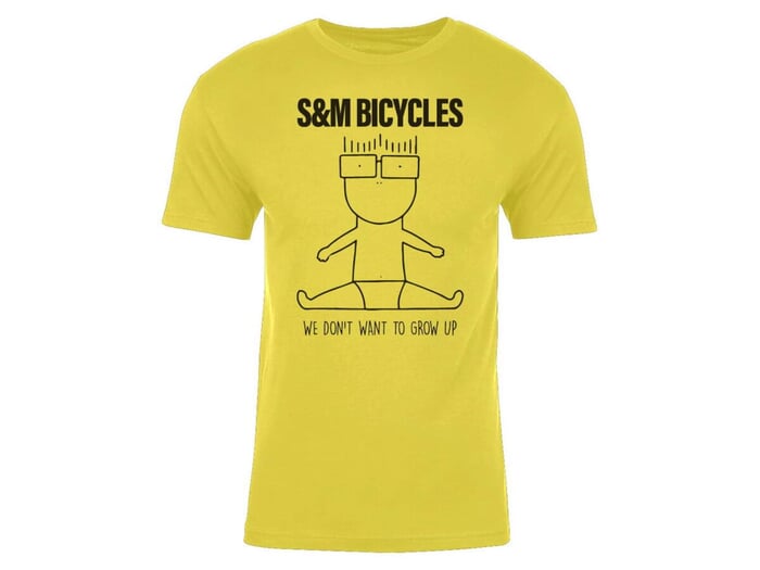 S&M Bikes "Milo" T-Shirt - Yellow