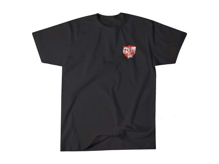 S&M Bikes "Skull Shield" T-Shirt - Black