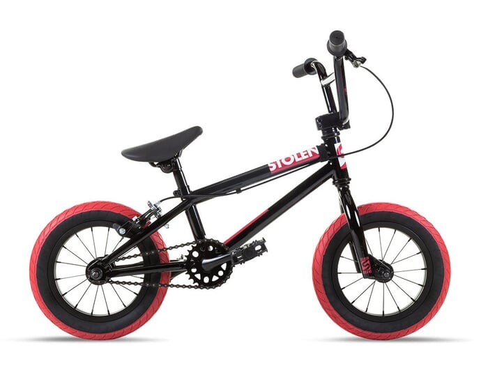 Stolen BMX "Agent 12" BMX Rad - 12 Zoll | Black