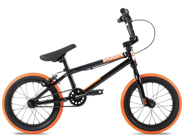 Stolen BMX "Agent 14" BMX Rad - 14 Zoll | Black