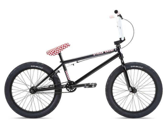 Stolen BMX "Stereo" BMX Rad - Black/Red Fast Times