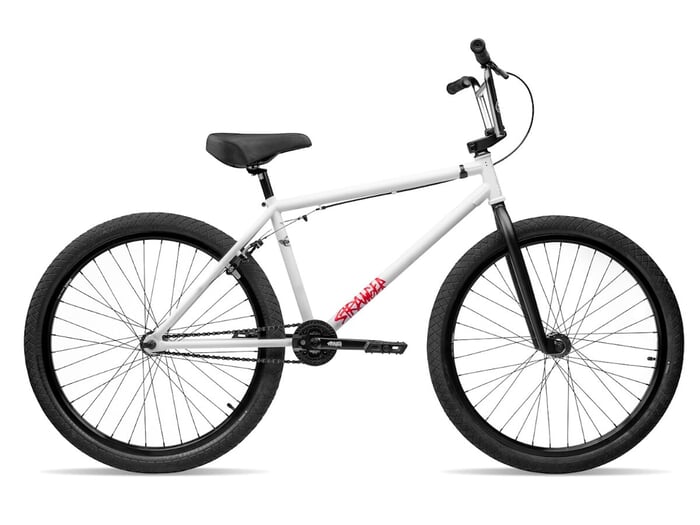 Stranger "Creeper 26" 2022 BMX Cruiser Bike - 26 Inch | Matt White