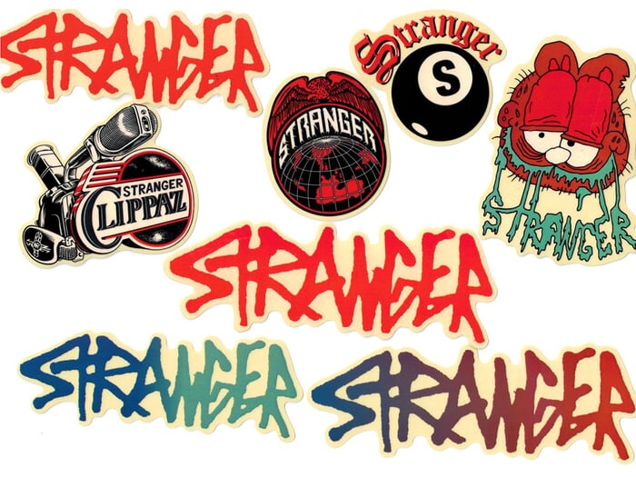 Stranger Stickerset