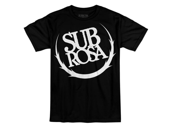 Subrosa Bikes "Big Crest" T-Shirt - Black/White