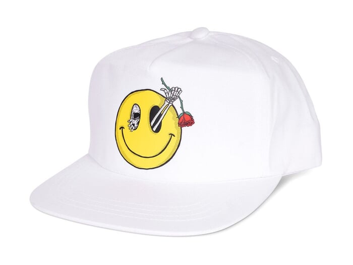 Subrosa Bikes "Evil Grin Snapback" Cap - White