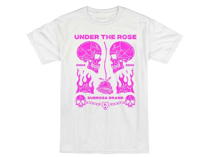 Subrosa Bikes "Rose Malone" T-Shirt - White