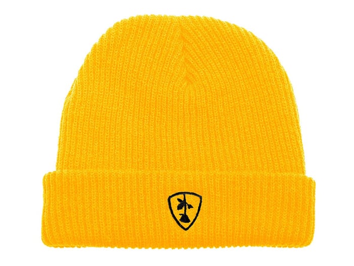 Subrosa Bikes "Shield" Beanie - Yellow