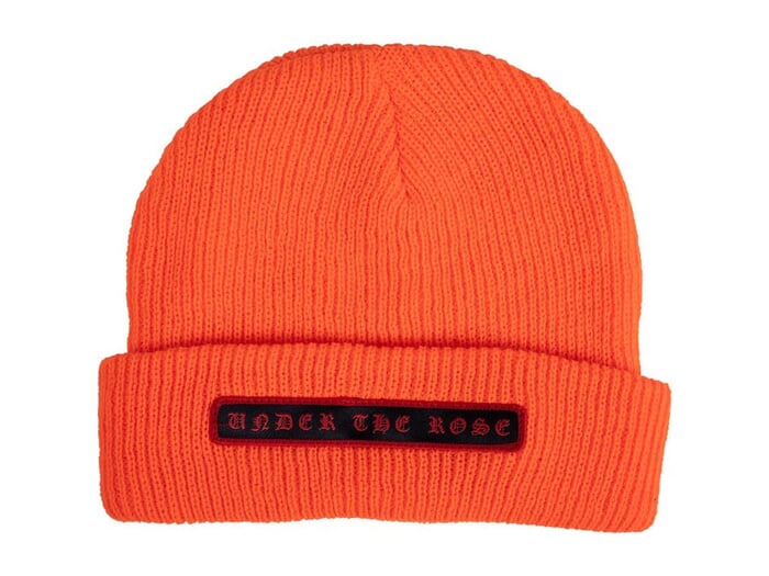 Subrosa Bikes "Under The Rose" Beanie Mütze - Neon Orange