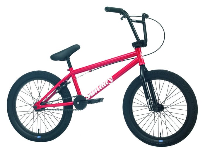 Sunday Bikes "Blueprint" 2022 BMX Rad - Red