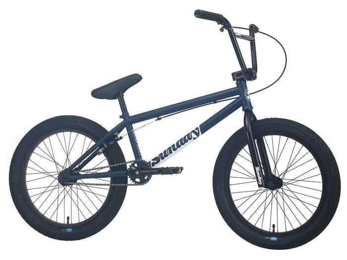 Sunday Bikes "Blueprint" 2023 BMX Rad - Matte Midnight Blue