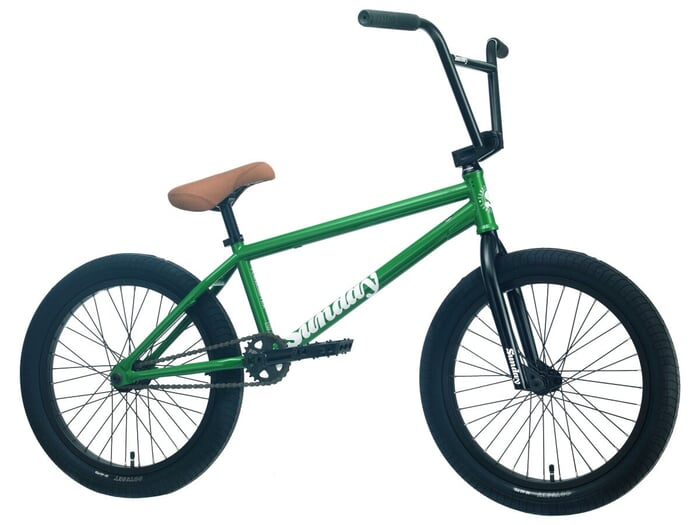 Sunday Bikes "Forecaster Alec Siemon" 2022 BMX Rad - Green | Freecoaster