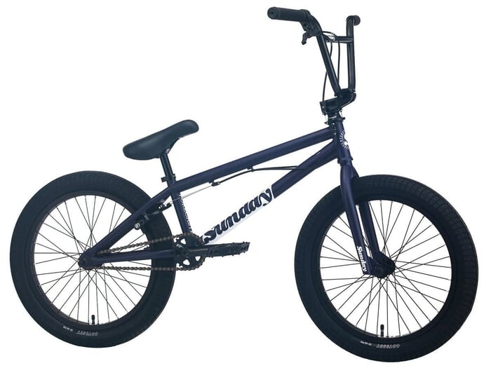 Sunday Bikes "Forecaster Park Maca Grasset" 2023 BMX Rad - Matte Midnight Purple