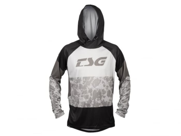 TSG "BE4 Jersey" Hooded Longsleeve - Black