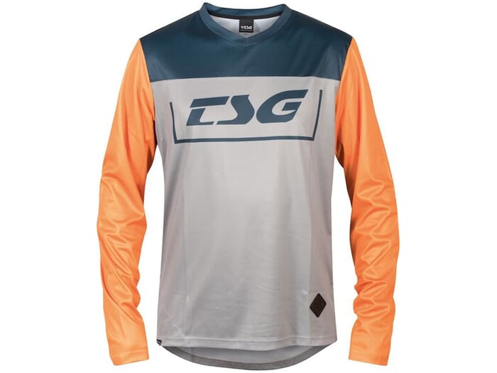 TSG "Breeze Jersey" Longsleeve - Blue/Orange