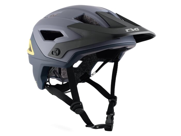 TSG "Chatter Graphic Design" MTB Helm - Satin Grey-Blue