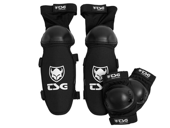 TSG "Junior-Bikeset" Knee/Shin + Elbows Pads Set