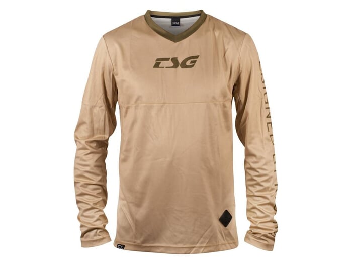 TSG "MF1 Jersey" Longsleeve - Beige/Olive