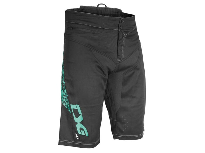 TSG "MJ2 Bike" Kurze Hose - Black/Turquoise