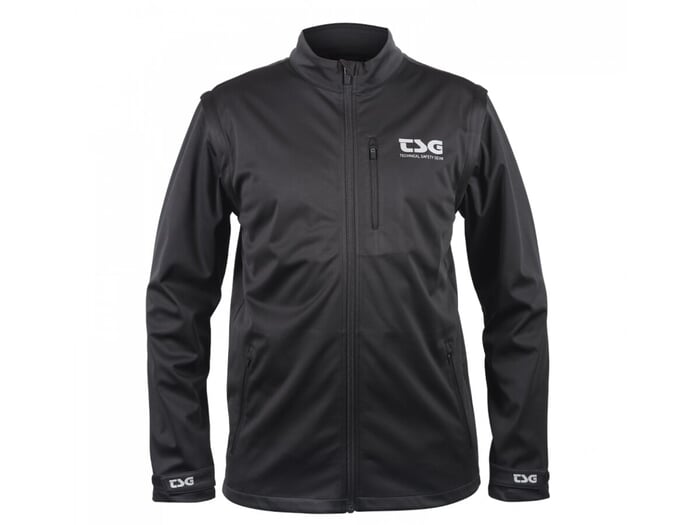 TSG "Race Softshell" Jacke/Weste - Black