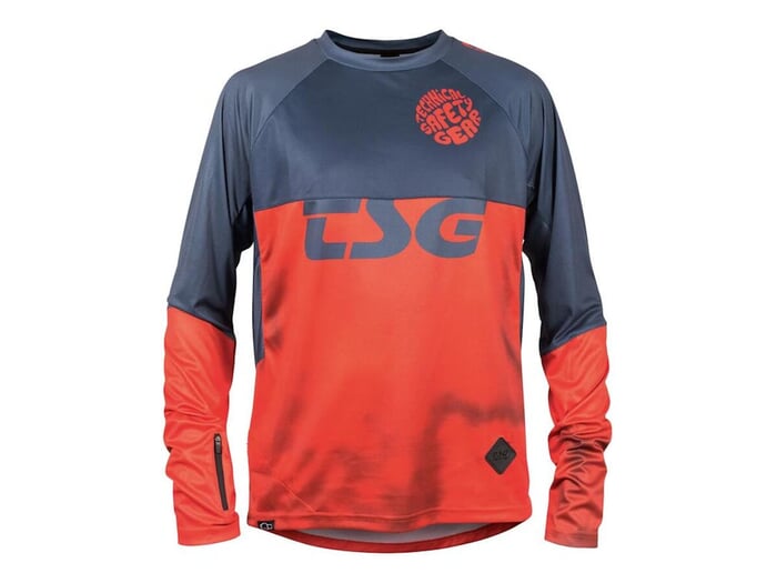 TSG "SP6 Jersey" Longsleeve - Red/Blue