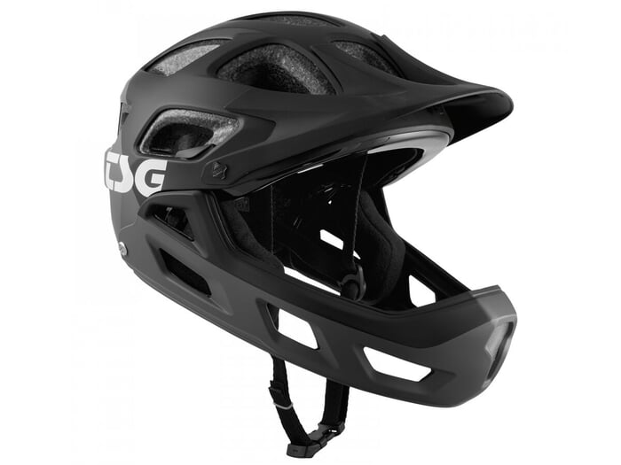 TSG "Seek FR Graphic Design" Helmet - Flow Grey-Black