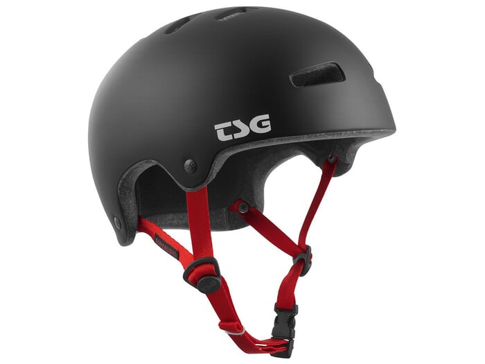 TSG "Superlight Solid Colors II" BMX Helmet - Satin Black