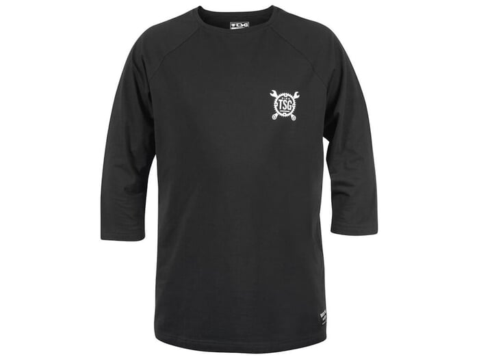 TSG "Toolsnchains Raglan" 3/4 Longsleeve - Black