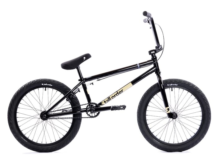 Tall Order "Flair" BMX Rad - Glossy Black (20.6" TT)