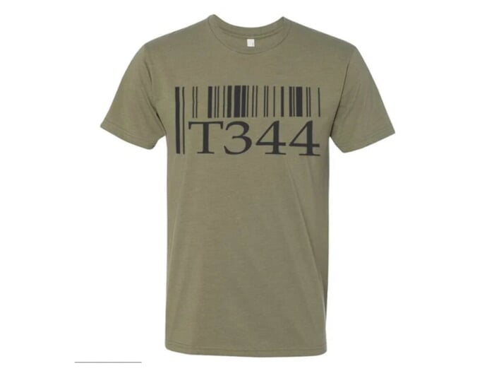 Terrible One "Barcode" T-Shirt - Olive Green