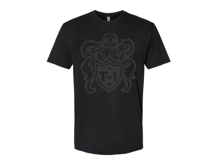 Terrible One "Crest" T-Shirt - Black/Gray